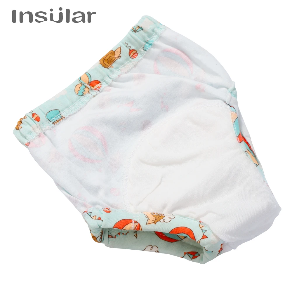 

2023 Baby Diapers Children Reusable Underwear Breathable Diapers Training Pants Can Tracked Suit 6-16kg