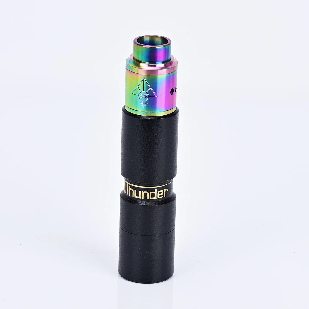 Wolfcoolvape 18650 Elthunder Mod مع Goon V1.5 RDA Atomizer Vape Tank طقم تعديل ميكانيكي لتطارد سحابة Vapers