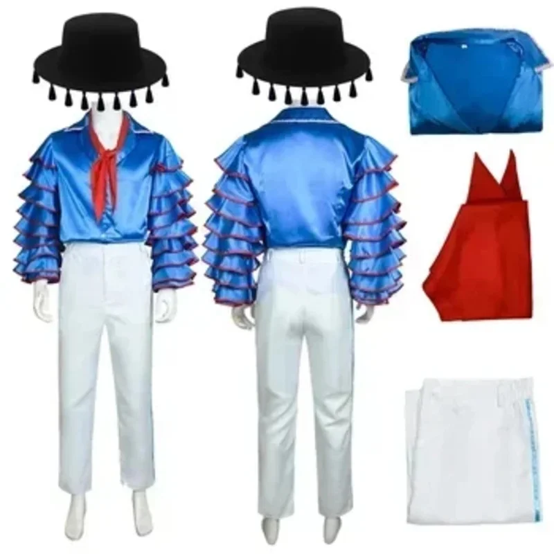 (#^.^#) 2026 New Adult Yellow Suit Uniform Cosplay Costumes Movie The Mask Jim Carrey Set Unisex Halloween Carnival P →_→LOOK ME view 6