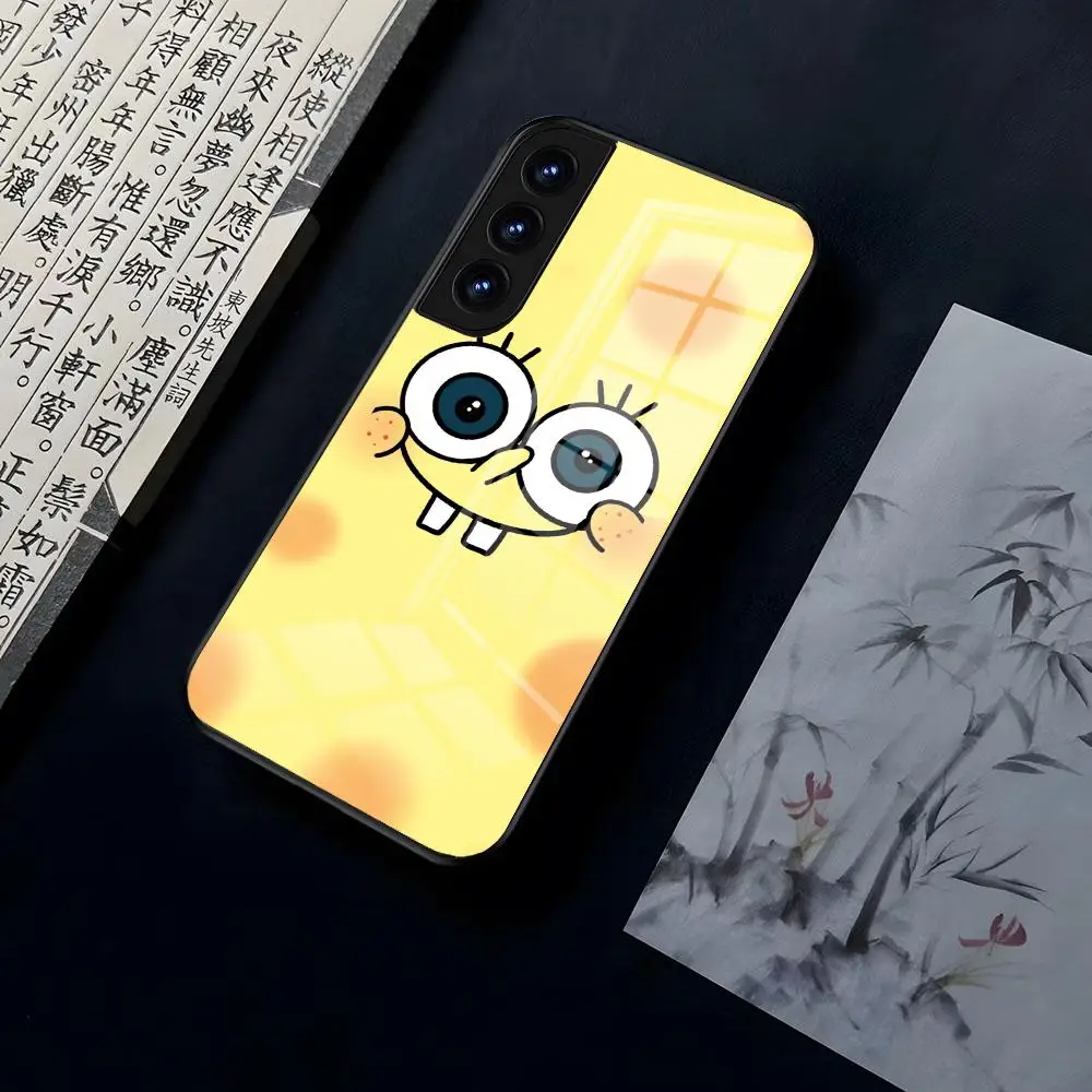 Spongebobs Phone Case For OPPO A 55 54 One Plus 8T 92s A93s A94 95 8 9 7 Pro FindX3 X5PRO RENO4 RENO7 Reno4se 5F 6Z Glass Cover