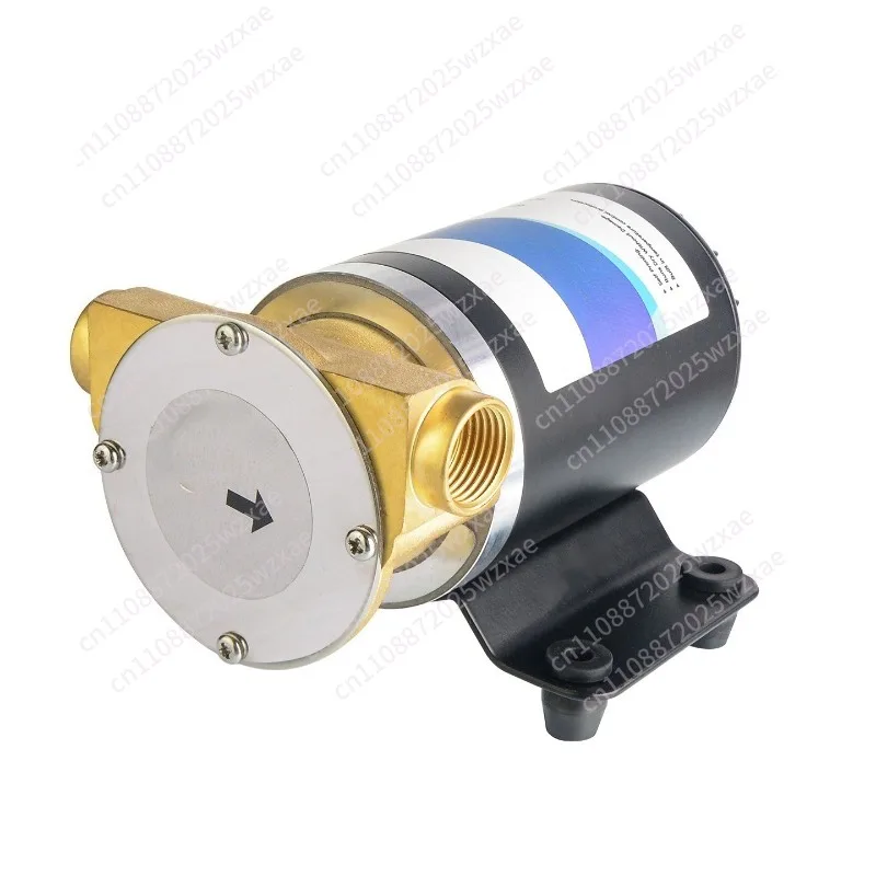 FIP-3200 12V/24V DC Electric Bilge Pump Marine Large Flow Drainage Pump Centrifugal Impeller Self-priming Flushing Pump 30L/min
