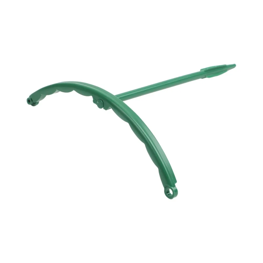 For Small Potted Plant Support System - Stackable Semi-Circular Plastic Rings with Short and Long Rods for Easy Installation