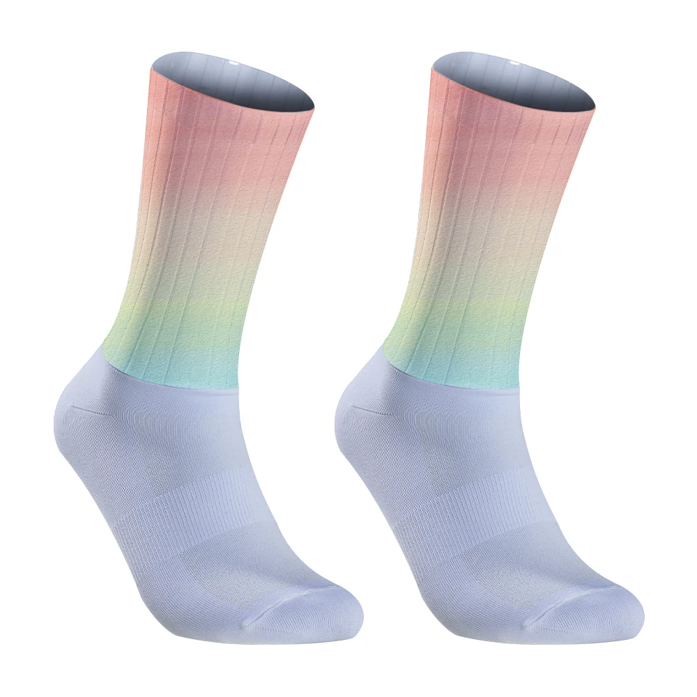 Chaussettes respirantes en silicone pour le cyclisme, la compétition, le sport, la course à pied, Aero, Cool Summer, Non-ald, Nouveau, 2024