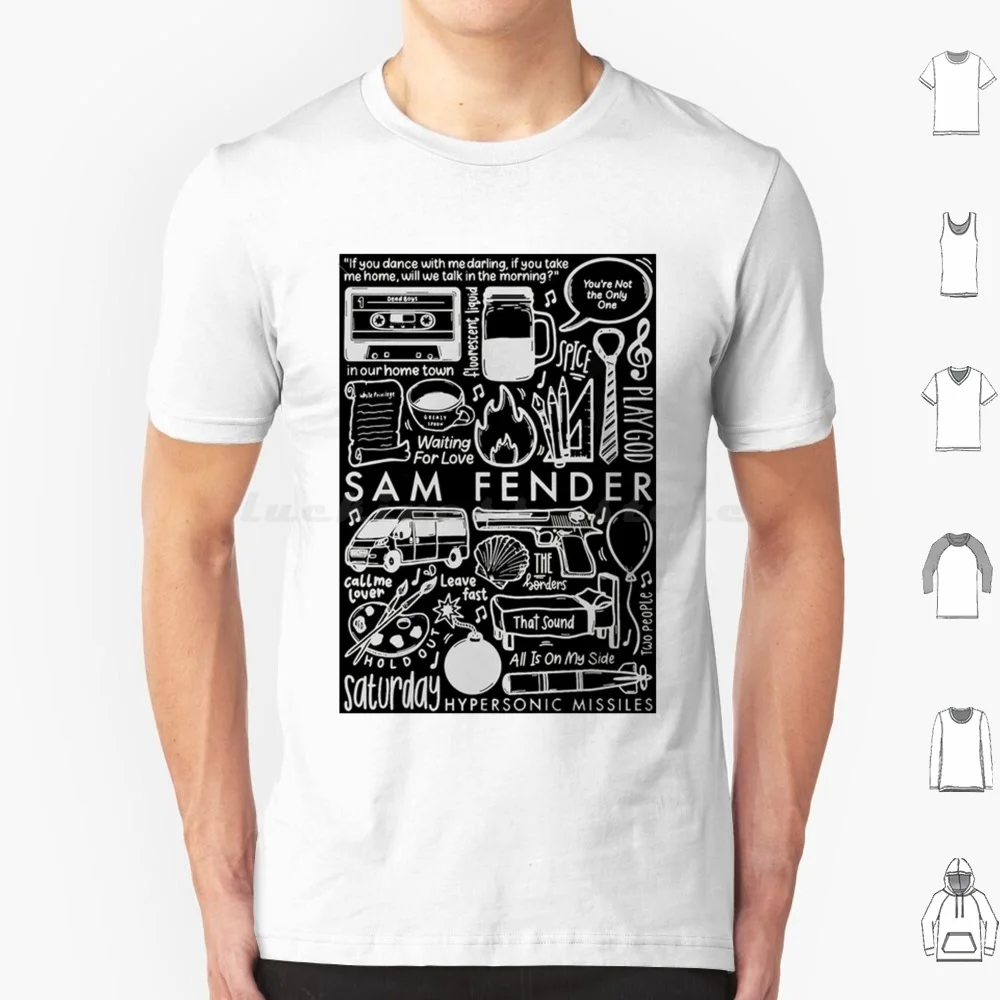 Sam Lover T Shirt 6xl Cotton Cool Tee Pinegrove The Night Cafe Sam Vistas Sundara The Magic Gang The Boys Indie Radio Talk Talk