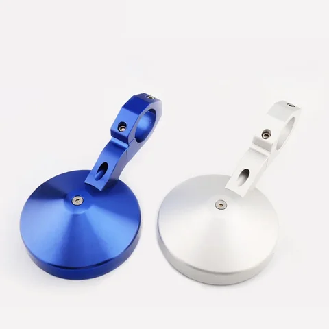 Beach Buggy ATV UTV Round CNC Car Rearview Mirror 1.75 Inch with Color Gold Red Blue