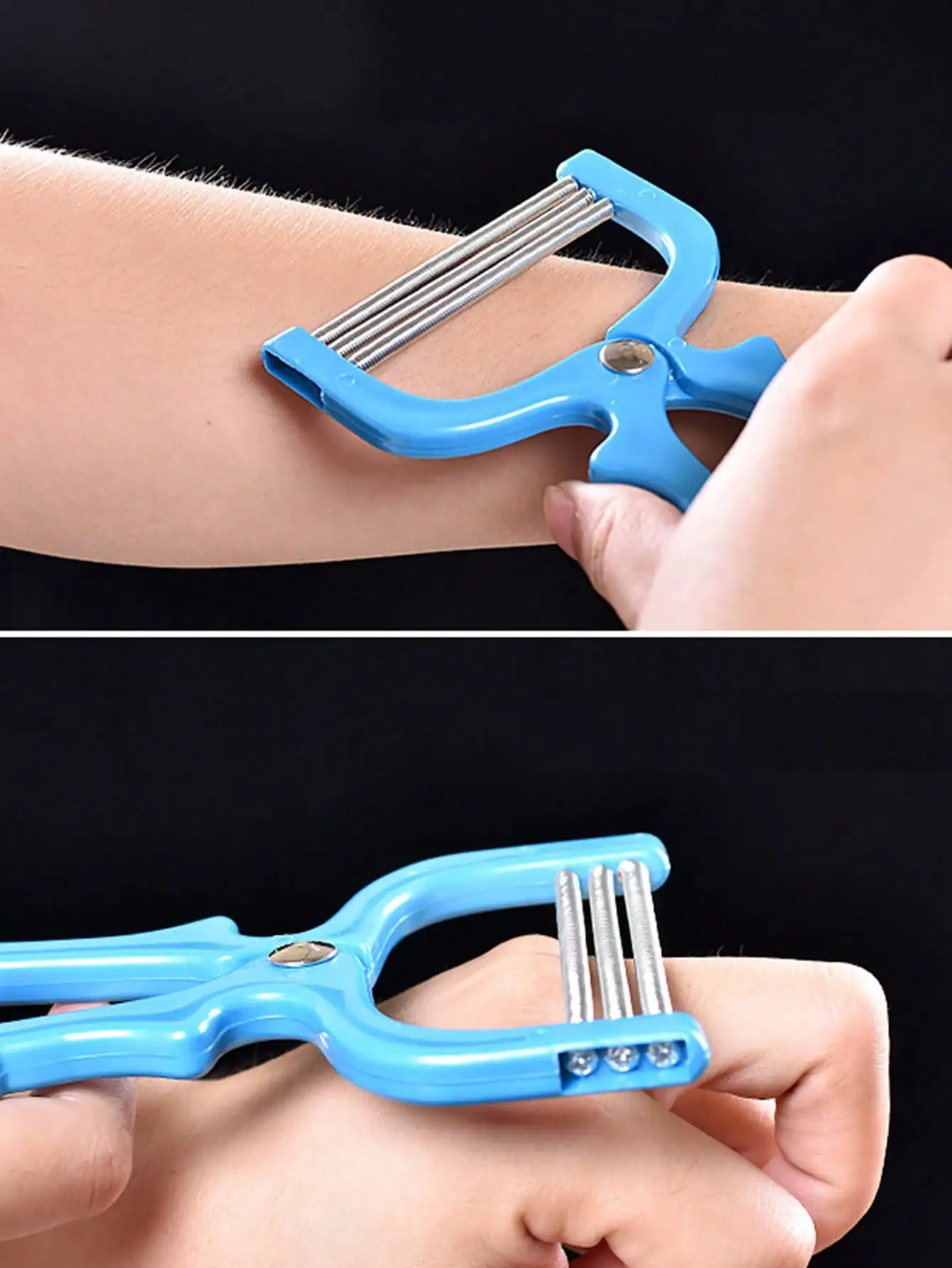 قطعة واحدة من أداة العناية بالوجه والجسم، عصا إزالة الشعر بسلك زنبركي لإزالة الشعر، أداة إزالة الشعر #5