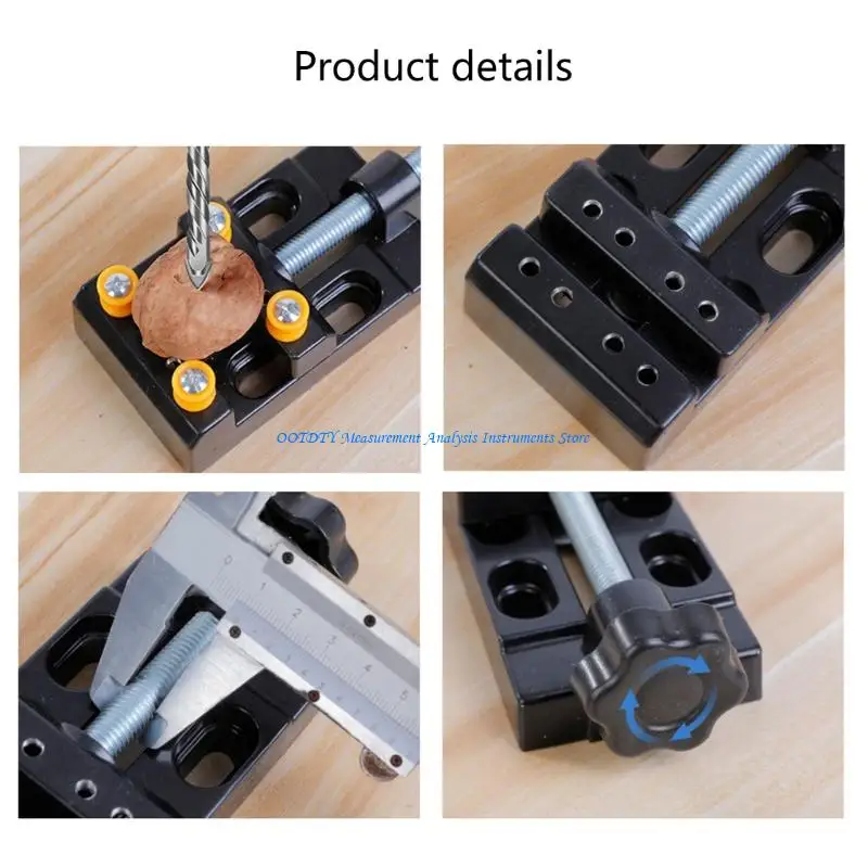 

367D миниатюрные верстаки зажимы инструмент с регулируемыми отверстиями для точности мастерства DIY проектов