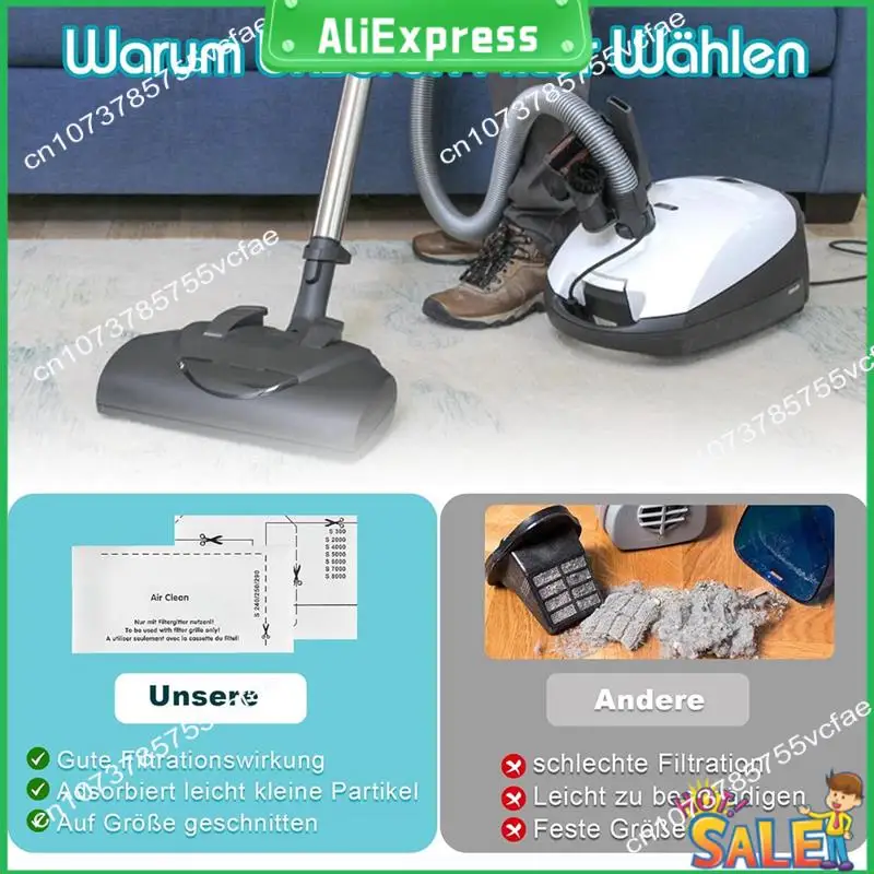 A04R Motor Protection Filters Vacuum Cleaner Filter Set For  Complete C1/2/3 Accessories Parts