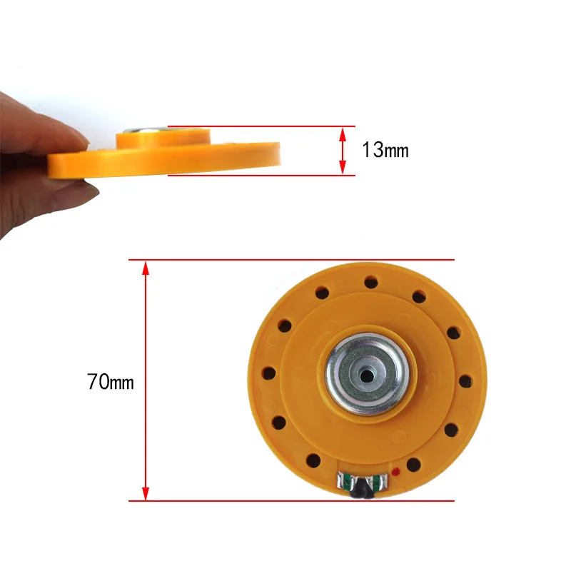 

Hifi 70mm Headphone Speaker Units 156ohm Titanium film Headset Driver Repair Parts Over Ear Earphone diy New Arrivals 2pcs