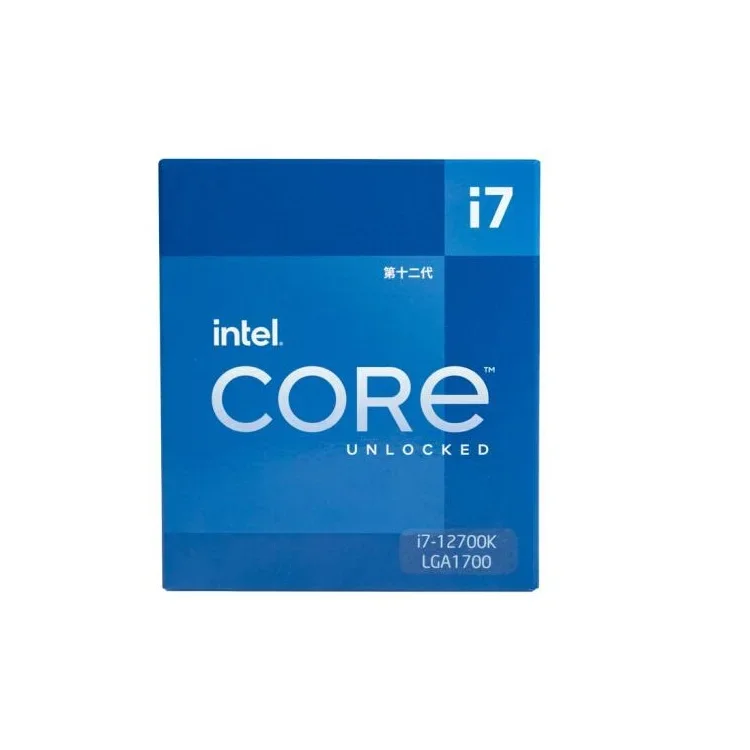 Core I7-12700K Desktop Processor 12 (8P+4E) Cores Up To 5.0 GHz Unlocked  LGA1700  125W