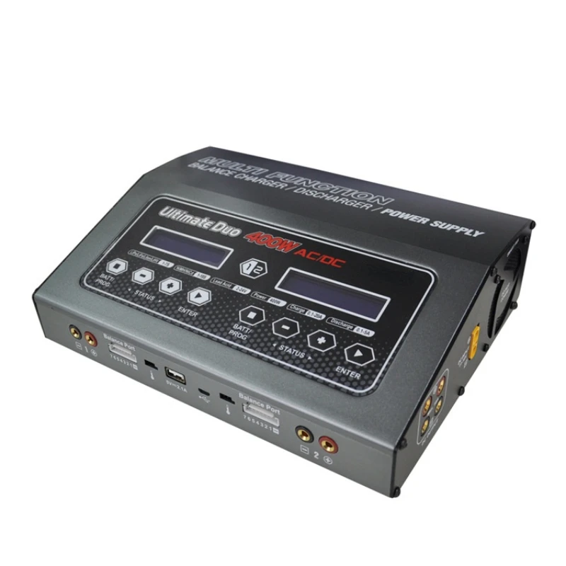 D400 Balance Charger Independent Dual-Channel 7S 20A 400W High Power Charging and Discharging Electrical Equipment Power Supply