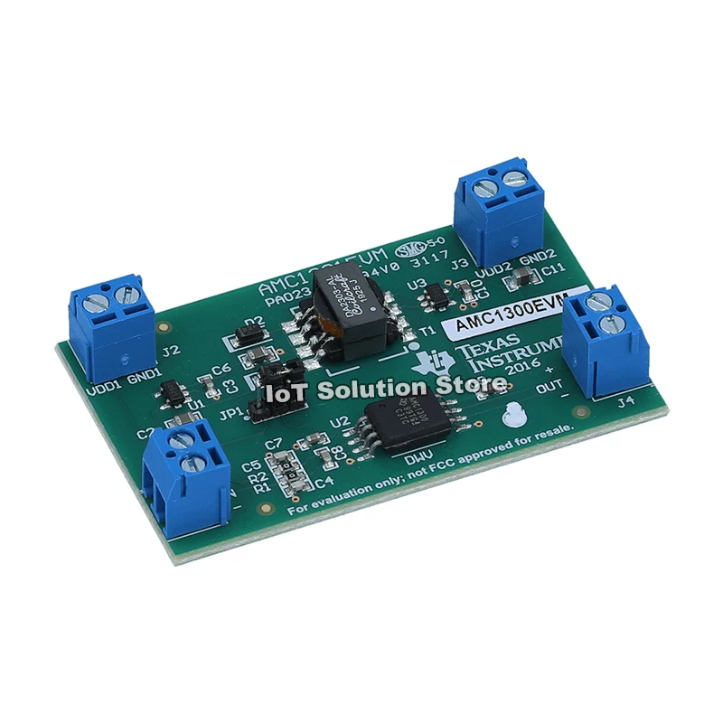 AMC1300EVM AMC1300 ±250-mV input, reinforced isolated amplifier with high CMTI evaluation module