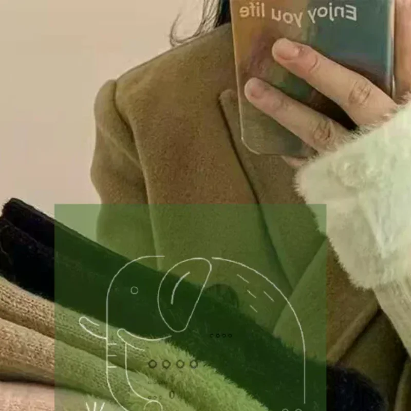 Ženske rukavice poluotvorene, tople