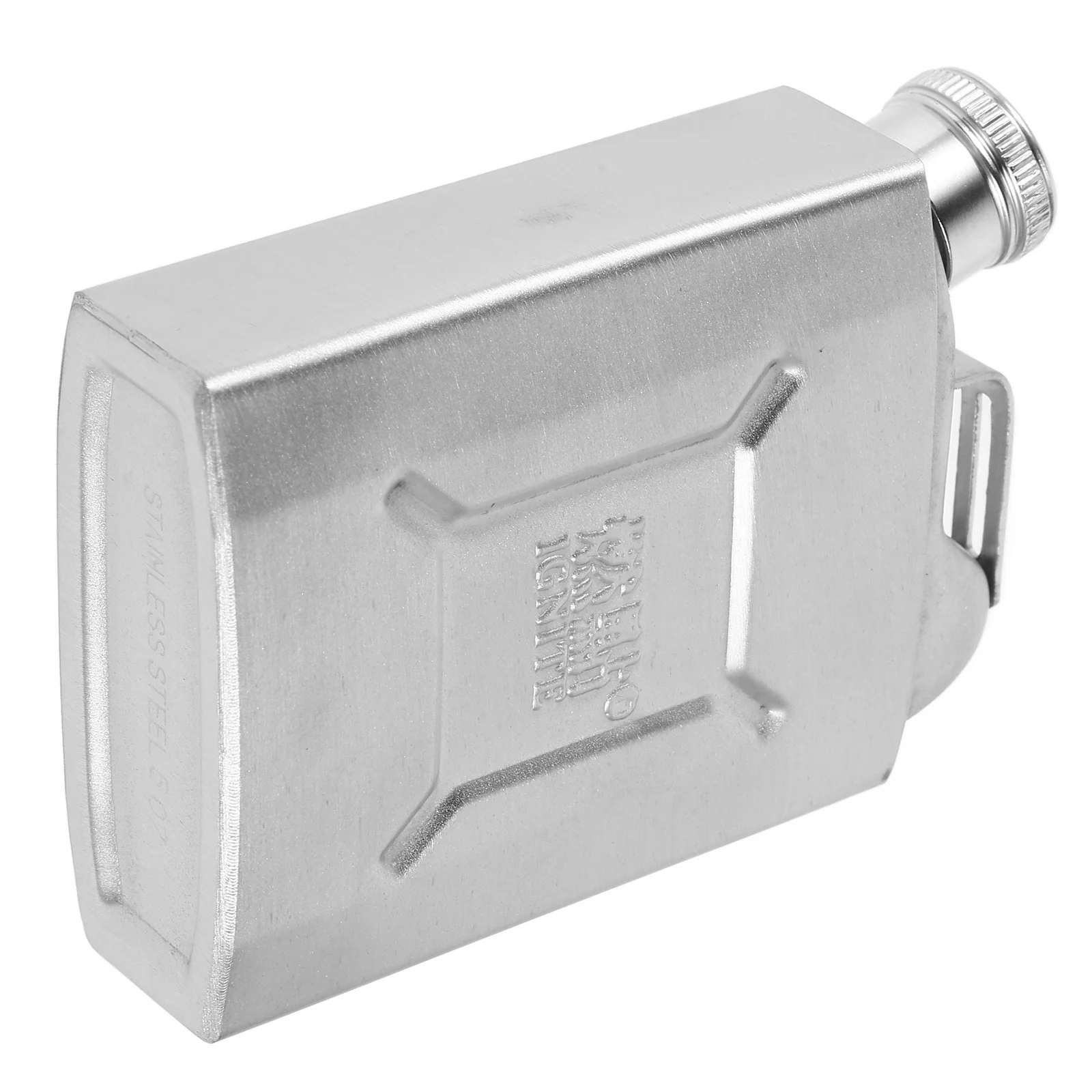

Stainless Steel Hip Flask Pocket Portable Mini Metal Flask Stylish Finish Travel Liquor Beer Oil Container Camping Drinking