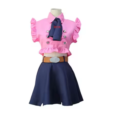 qq38Elizabeth Liones Cosplay The Seven Deadly Sins Nanatsu No Taizai Anime Tops Skirt Belt Outfit Costume