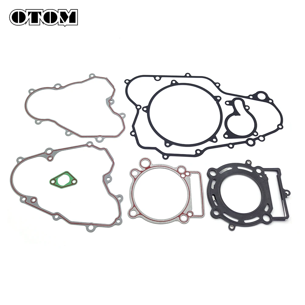 OTOM Motorcycle Complete Gasket Kit Top & Bottom End Engine Set For ZONGSHEN NC250 250cc KAYO T6 K6 BSE J5 RX3 ZS250GY-3 4 Valve