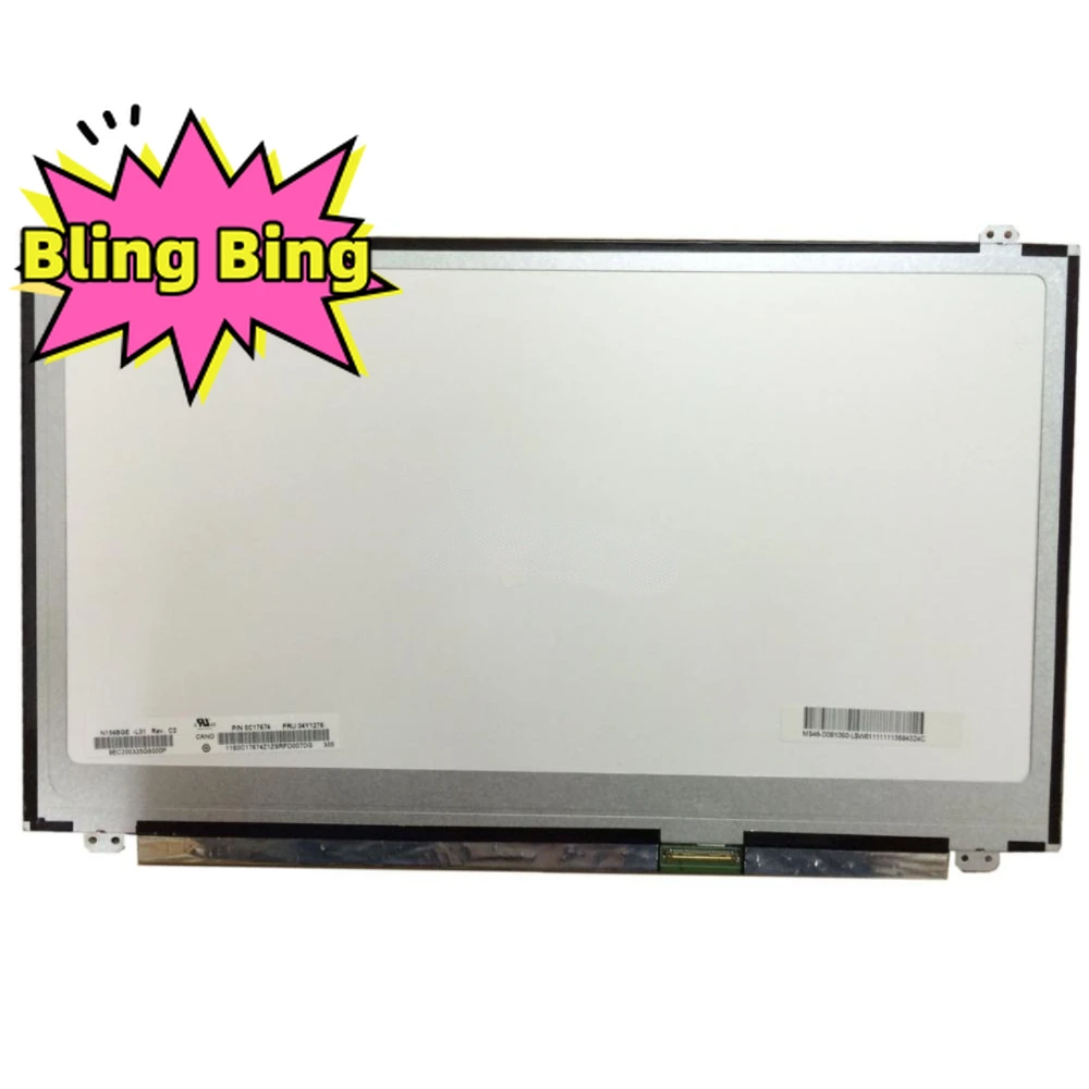 N156BGE-L31 L41 LB1 fit LP156WH3 TLS1 TLSA TLT2 TLBD TLAC B156XW04 V.5 V.6 V.0 LTN156AT20 AT30 Laptop LCD screen pan