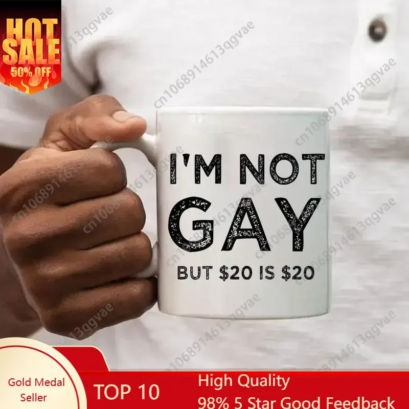 

Letter Pattemn Ceramic Coffee Mug Creative Funny Novelty Mugs with Handle Tea Cup for Home Office Use Tumbler Drinkware Cups