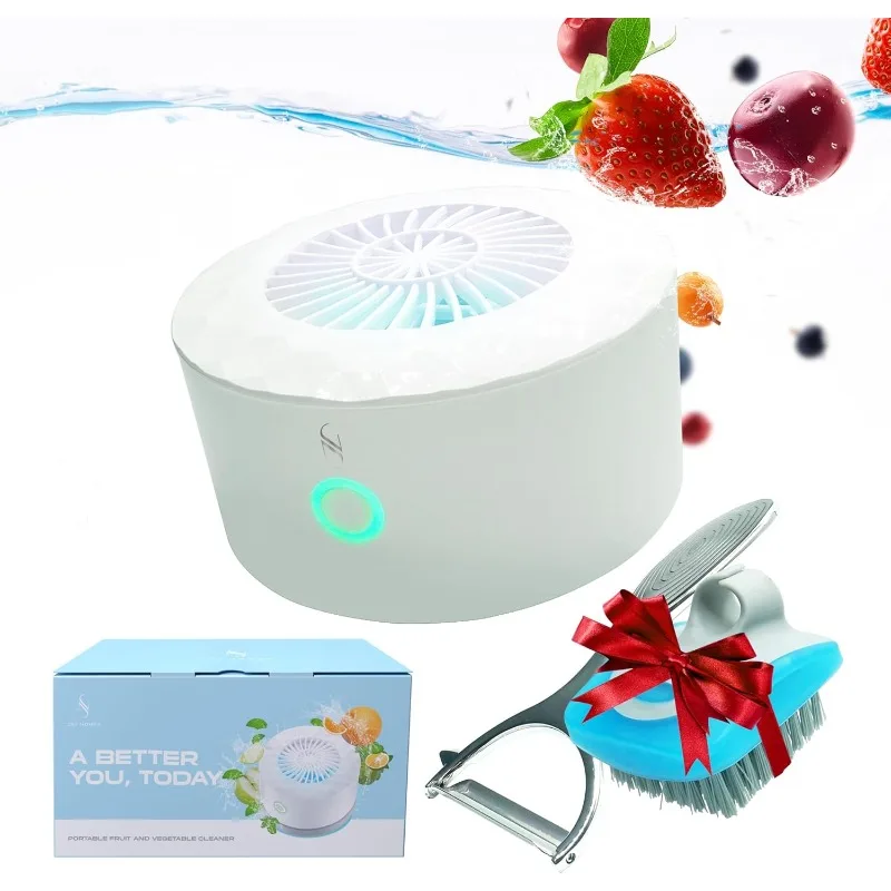 Fruit and Vegetable Washing Machine, Fruit Cleaner Device, Fruit Purifier Clean Fresh Produce in Water, Waterproof  Vegetable