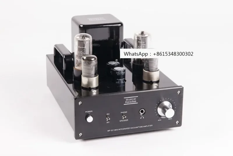 Latest Musical Paradise  P-301 MK3 Deluxe Edition 6L6 EL34 KT88 6J8P（6SJ7）Single-Ended Class A Tube Amplifier