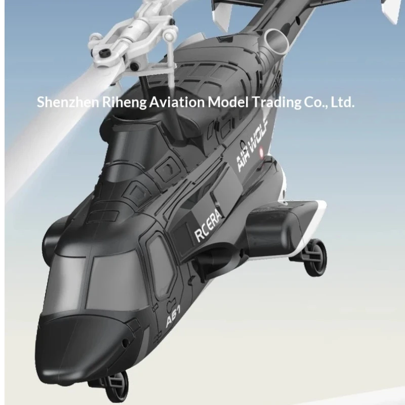 A61 Bell 47 Style RC Helicopter 2025 A61 4 Channel Altitude Hold Durable Design for Practice And Fun Trainer