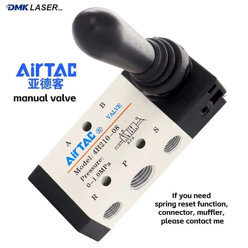 

AirTAC Pneumatic manual valve 4H210-08 reversing 4H310 control valve opening and closing mechanical valve