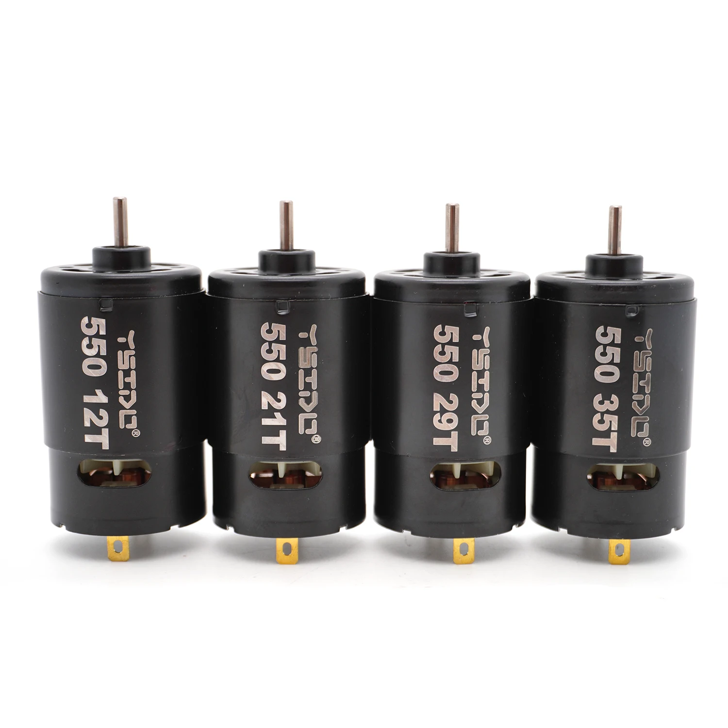YSIDO RC 550 Brushed Motor 12T-35T for 1/10 RC Climbing Vehicle