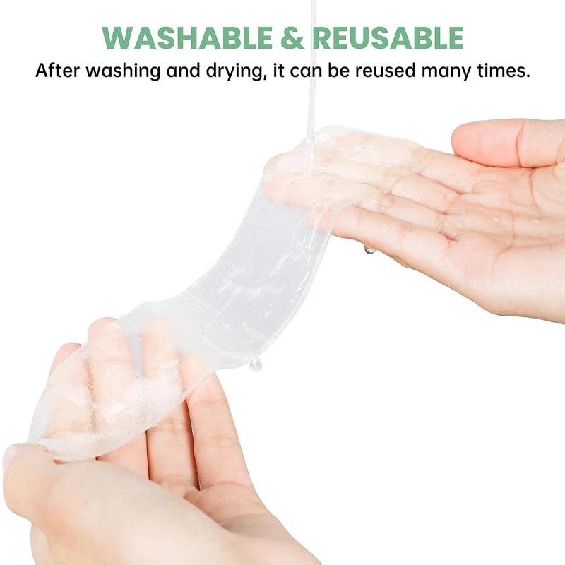 Mebak Silicone Scar Repair Sheets EffectiveC-Section Scar Patch Treatment Strips Reusable Therapy Patch Burn Acne Scar Skin Care