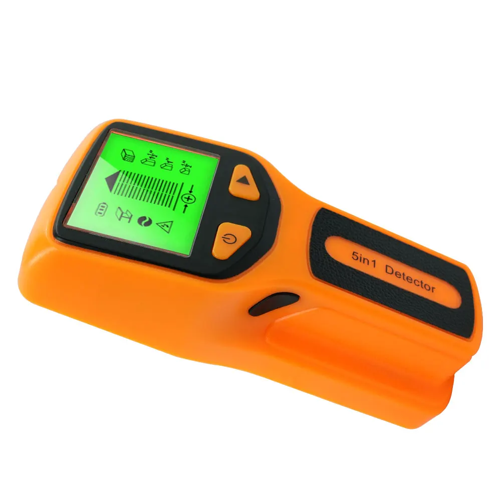 Neuer 5-in-1-Wanddetektor, tragbarer Schraubsäulendetektor, Live-AC-Kabeldetektor, Kabel, PVC-Wasserrohr-Metalldetektor – Detail 21