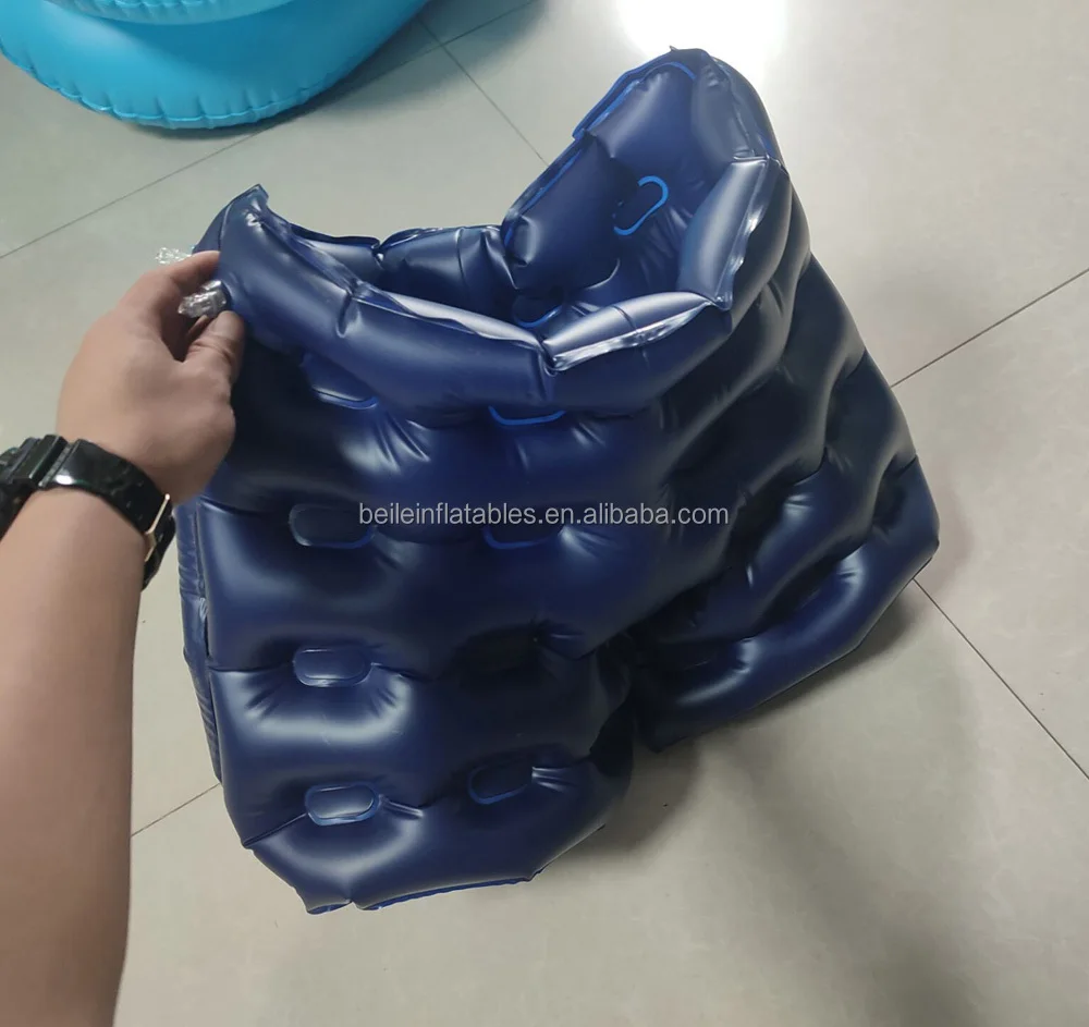 Customized Adult Size PVC Dark Blue Inflatable Shorts,hot Colther Inflatable Dark Adversting Equipment
