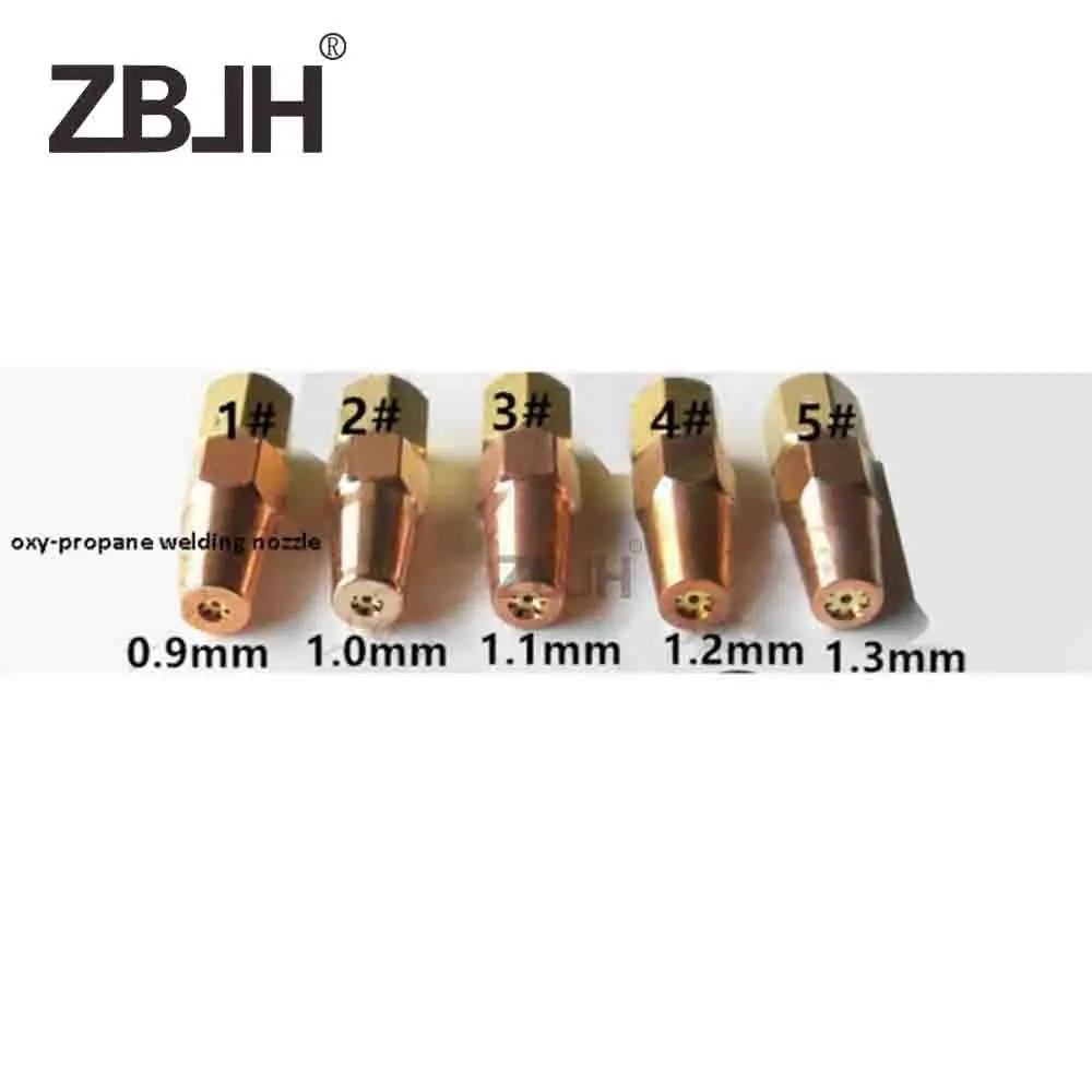 M8*1 Oxy Propane Gas LPG Welding tips H01-6