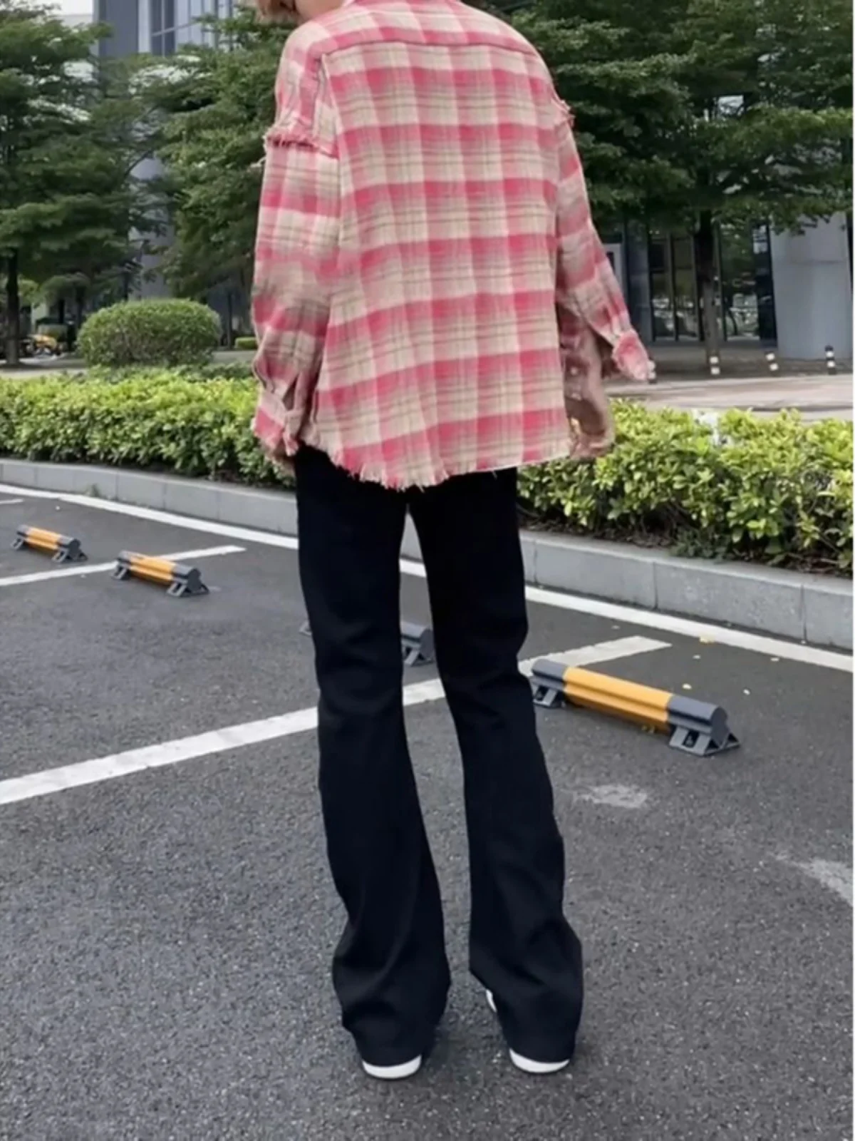 

Soft Stretchy Men's Slim Fit Jeans Summer CleanFit Long American Straight Leg Trousers Knife Bootcut Denim Pants