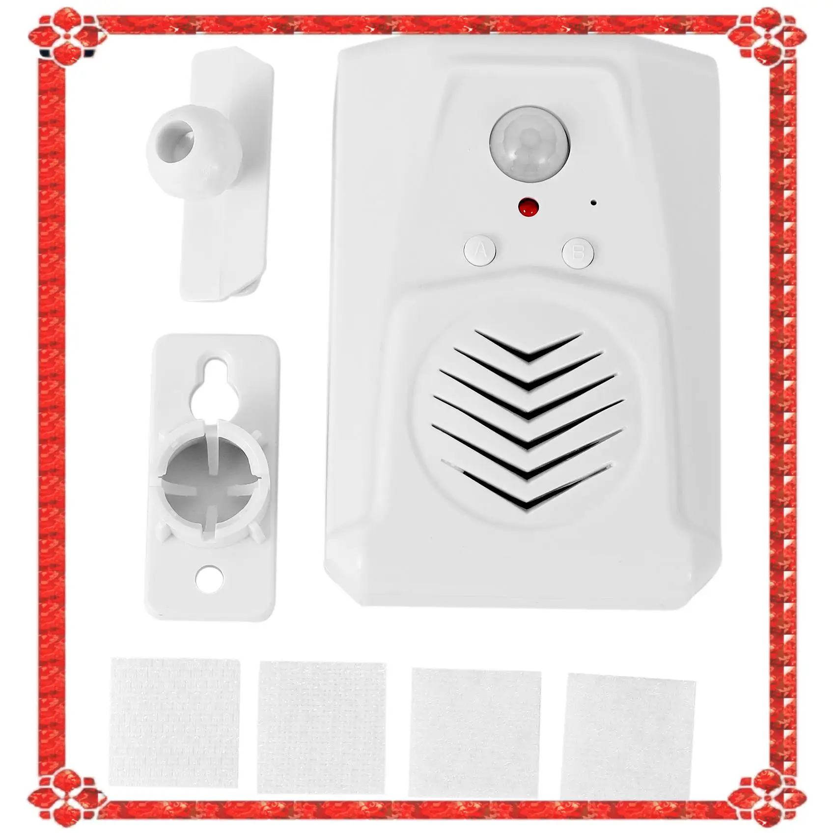 

24-Hour Delivery Sensor Motion Door Bell Switch MP3 Infrared Doorbell Wireless PIR Motion Sensor Voice Prompter Welcome Door Bel