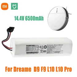 100% Original Battery for Dreame Robot Vacuum Mop Cleaner D9 F9 L10 L10 Pro 12800mAh Lithium-ion Battery Pack 4INR19/66-2