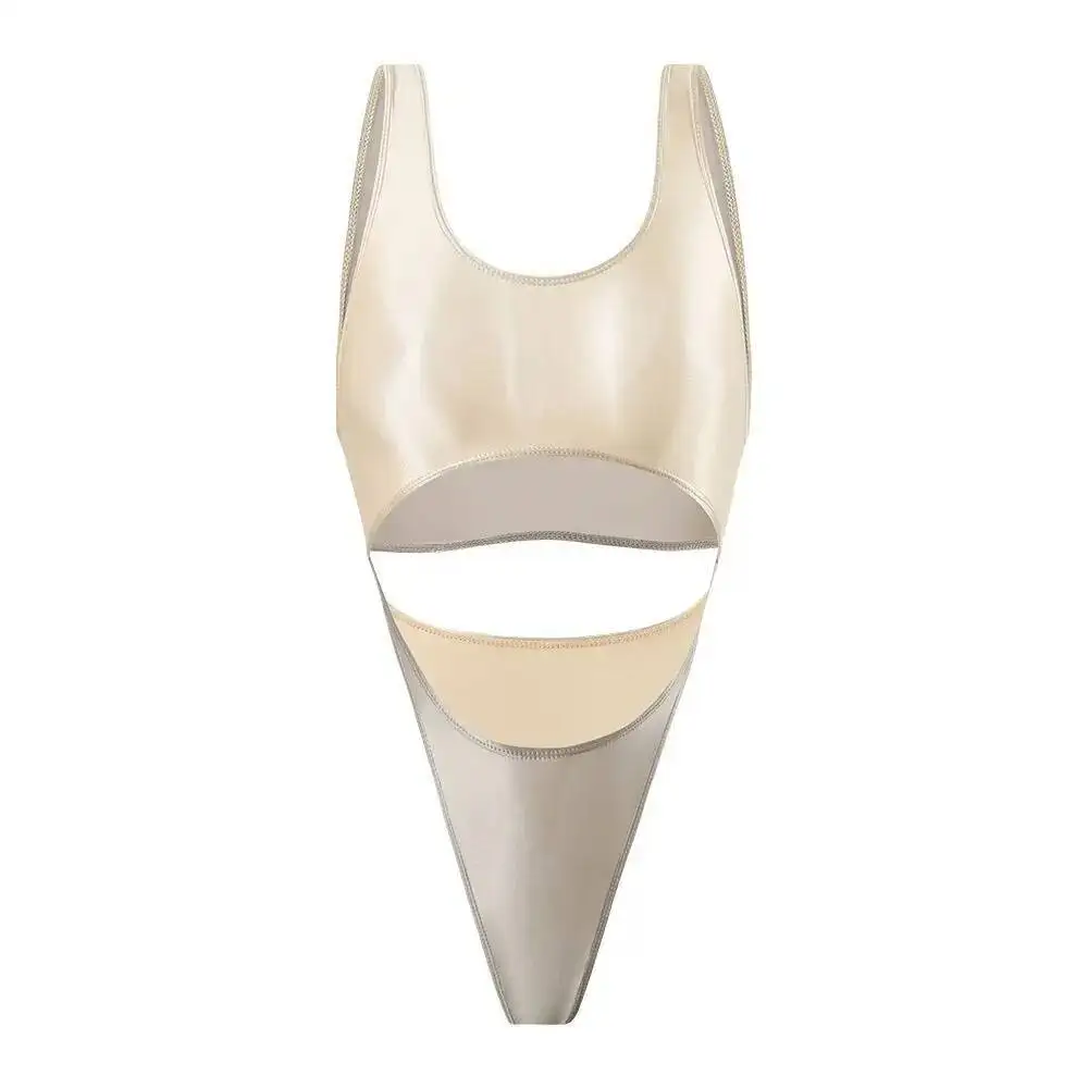 Summer See Through Sexy One Piece Body Suits Bodysuit Thin Women Plus Size Sexy Romper