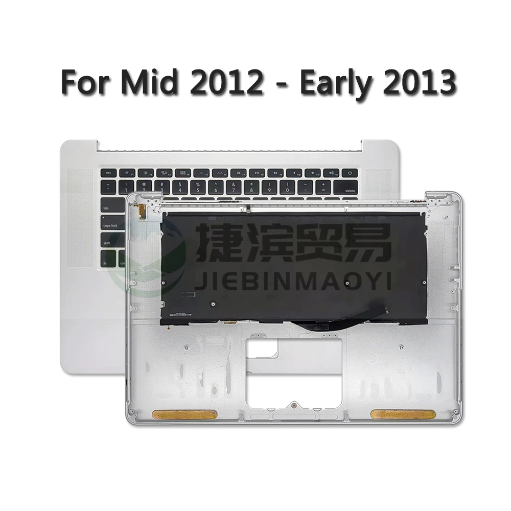 Original A1398 Topcase with US UK English Russian Keyboard for MacBook Pro Retina 15 