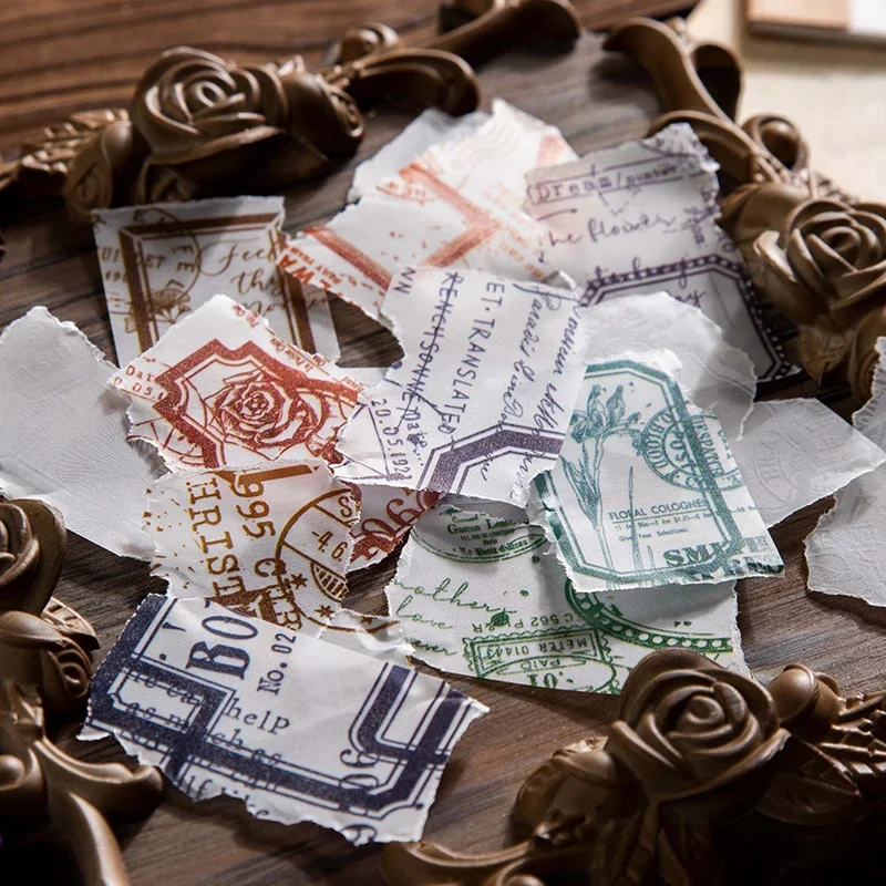 

30 шт./упак., материал из сульфатной бумаги, книга с цветами, простой мульти-стиль, сплошной цвет, винтажный коллаж, книга для коллажа, 8 стилей