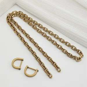 Metallketten -Schultergurt für DIY, Ersatzteile, Single, Crossbody -Taschen, Sattel, Accessoires 10 Hauptverkaufstasche Dior - №8