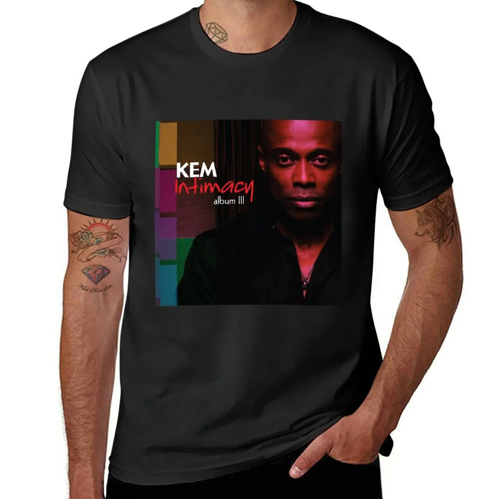 Kem Intimacy Album III T-Shirt oversizeds quick drying mens t shirts pack