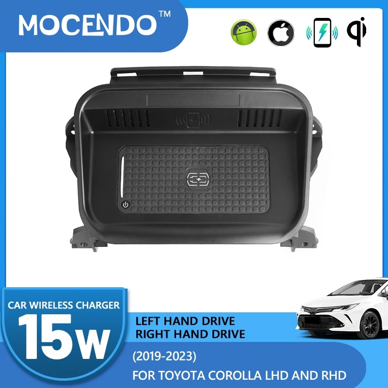 

For Toyota Corolla/Ralink 2019-2023 Car wireless charger 15w charger fast charging plate charging holder car charger tools