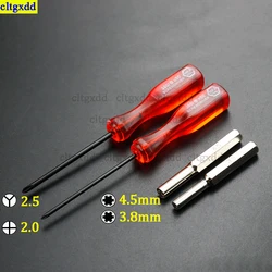 Cltgxdd 3.8mm/4.5mm safety screwdriver bit Y screwdriver suitable FOR NES SNES N64 GameBoy Game Boy screwdriver tool