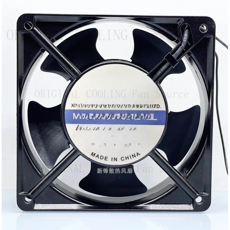 H  RF12038HSL AC380V 0.14A 12CM 2-Wire Cooling Fan