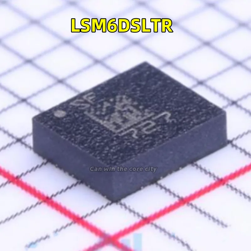 

1-100 PCS/LOT Original LSM6DSLTR screen printed SF LGA-14 I2C, SPI gyro attitude sensor chip