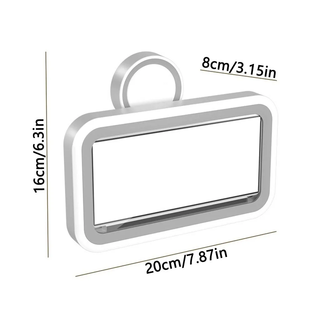 Suction Cup Bathroom Phone Holder Rotatable High Sensitivity Wall Mounted Phone Case Easy Installation Adjustable