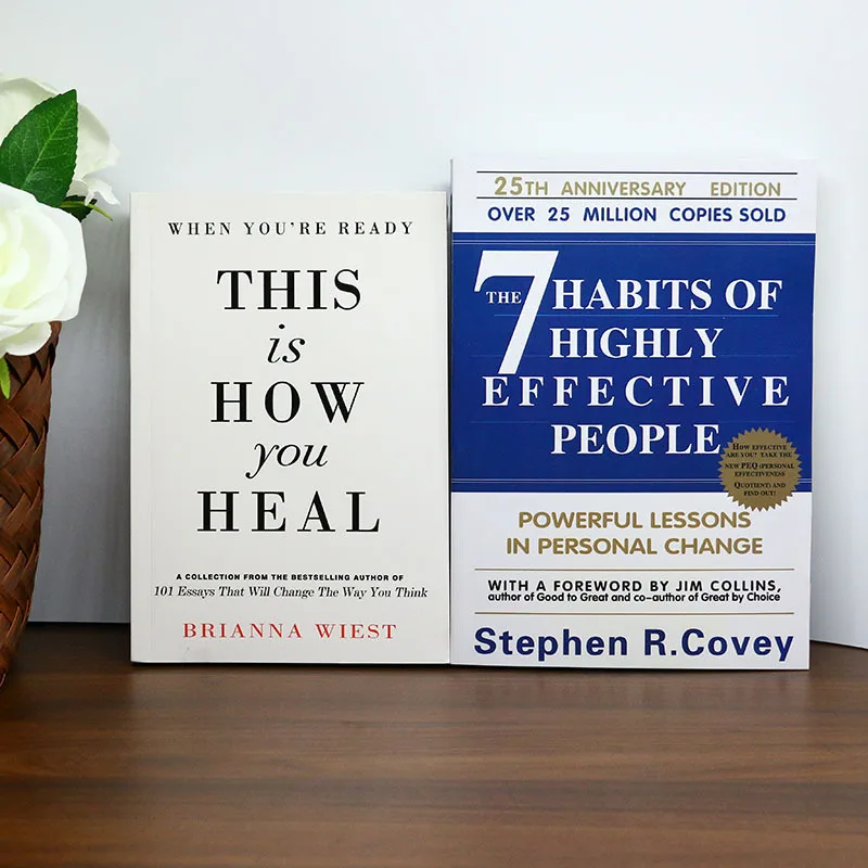 

《This is How You Heal》+《The 7 Habits of Highly Effective People》A Dual-Effect Set for Spiritual Growers Self-Improvers Be a gift