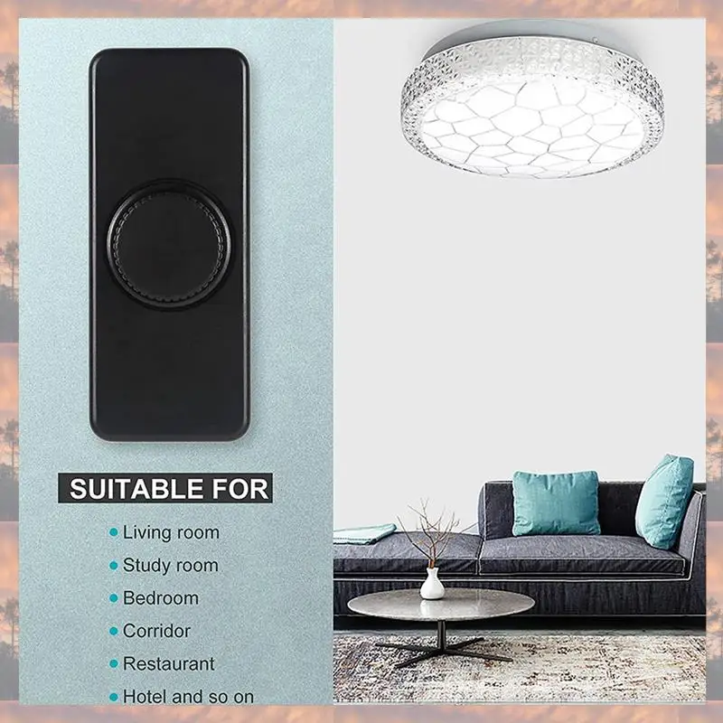 Sakelar Peredup LED Inline 3X Tren 2025, ON/OFF Putar Bawaan dan Peredup Kontrol Kenop untuk LED 3-100W/Blac Pijar Dapat Diredupkan