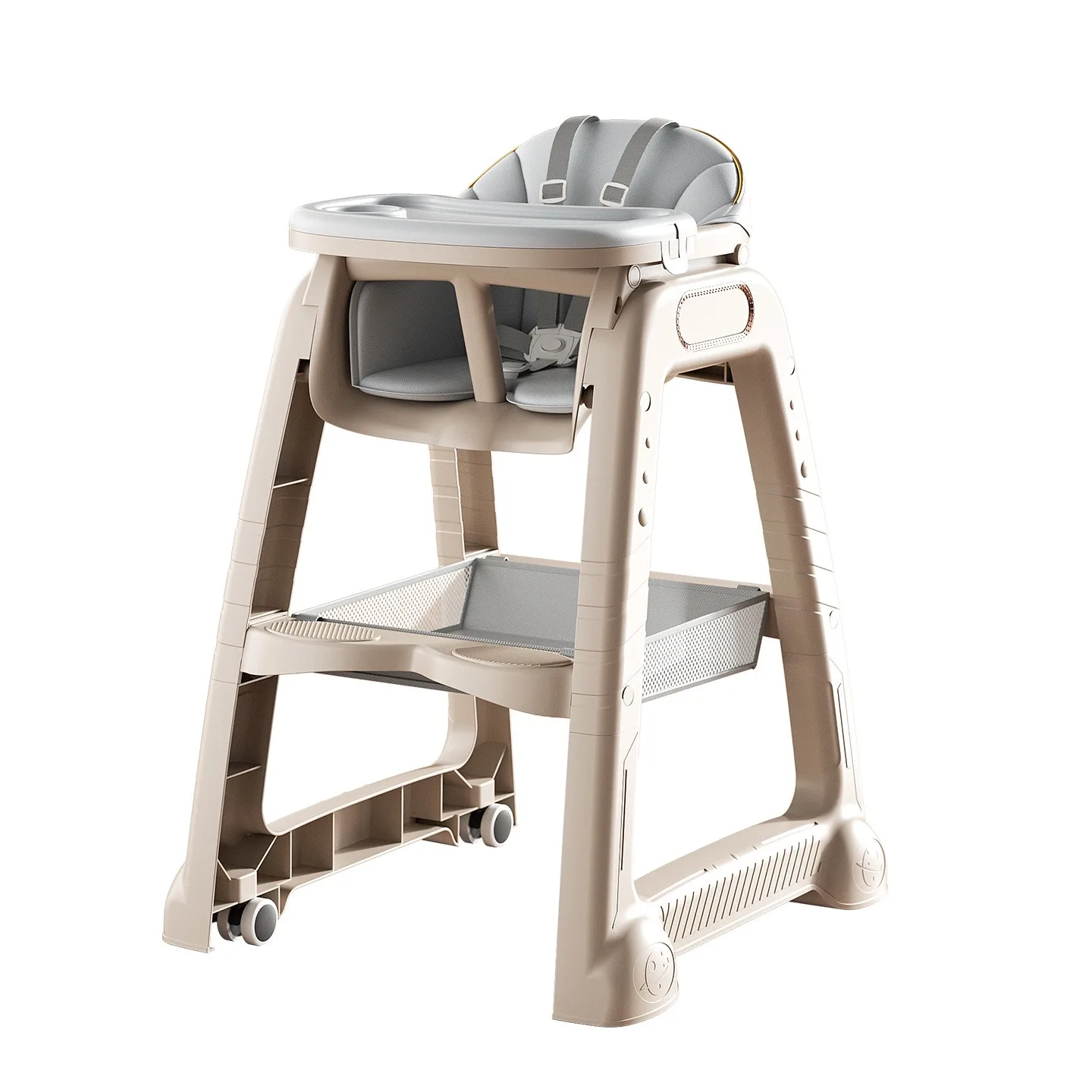 

Стульчик для кормления из полипропилена, детский многофункциональный детский стульчик для кормления 2 в 1, стульчик для кормления младенцев