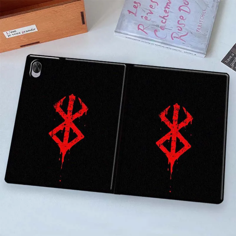Anime B-Berserk Logo For Huawei Honor Pad 9 8 7 6 V9 V8 V7 X9 X8 X7 GT2 GT 3 5 10  Pro Inch Tablet Case Soft