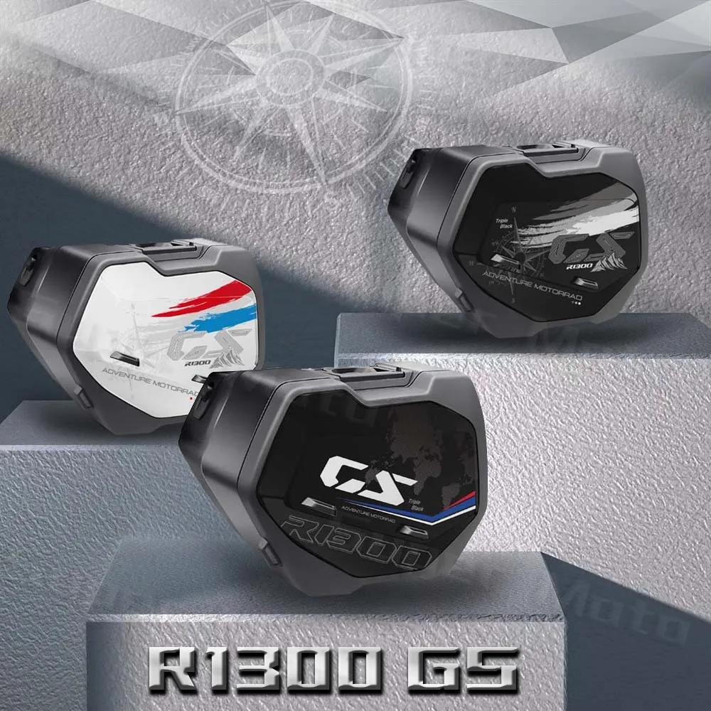

For R 1300 GS R1300 GS r1300gs r 1300 gs 2023-2025 Vario Suitcase Kit Stickers Motorcycles Triple Black Waterproof Decals
