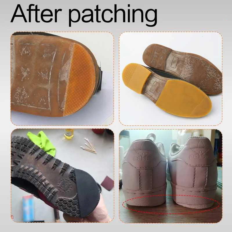 1 زوج DIY استبدال نعال الحذاء المطاط كعب مكافحة زلة إصلاح تسولي لينة شقة رشاقته مطاطا المطاط حامي للرجال النساء